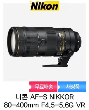 [니콘정품]니콘 AF-S NIKKOR 80-400mm F4.5-5.6G ED VR